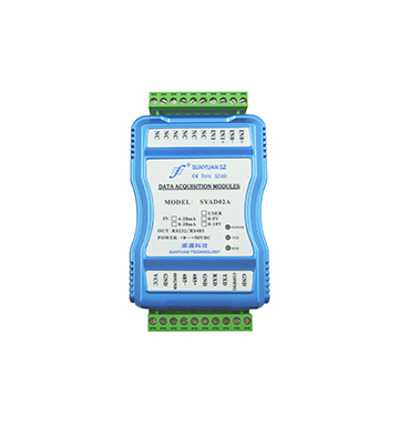 5、ISO AD02/ISO AD04系列2路-4路輸入各通道隔離型防竄擾智能傳感器模塊